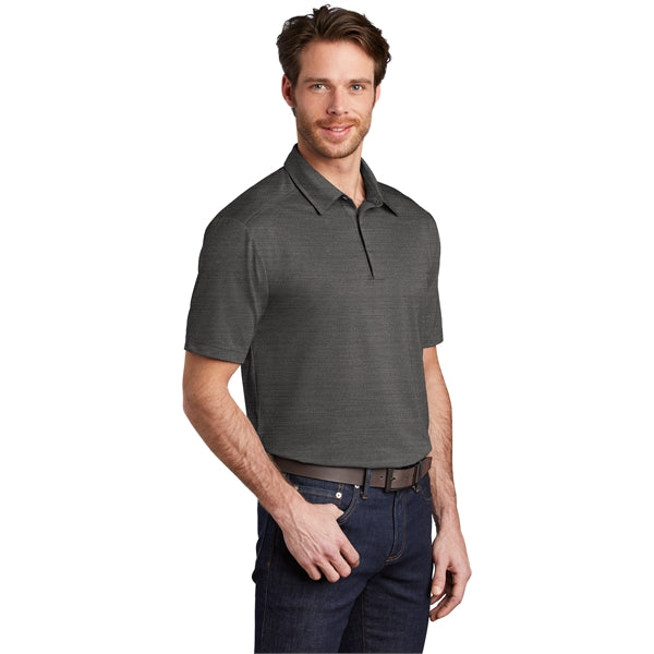 Port Authority Stretch Heather Polo
