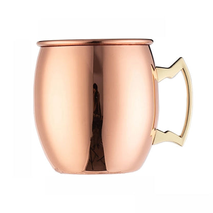 18 Oz. Copper Coated Stainless Steel Moscow Mule Mugs