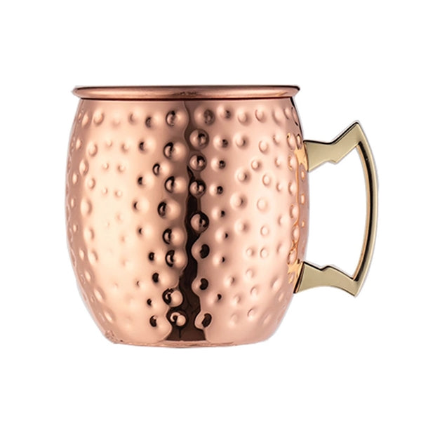 18 Oz. Copper Coated Stainless Steel Moscow Mule Mugs