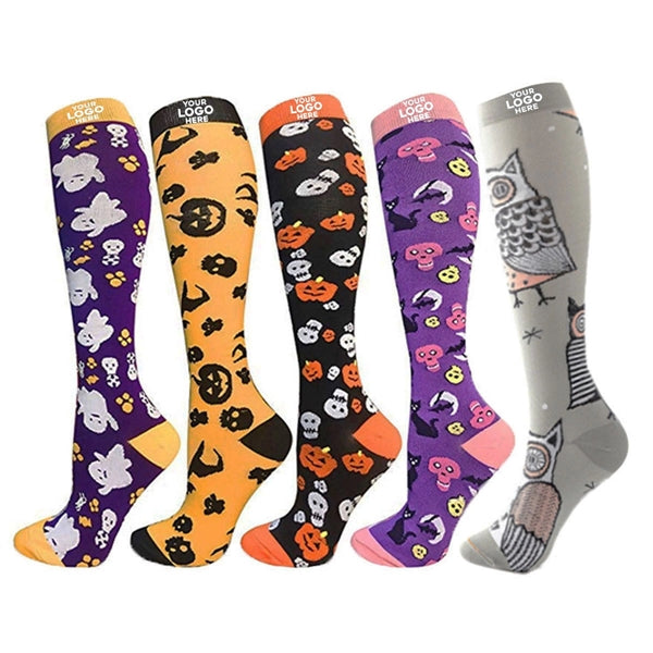 Halloween Over the Calf Socks