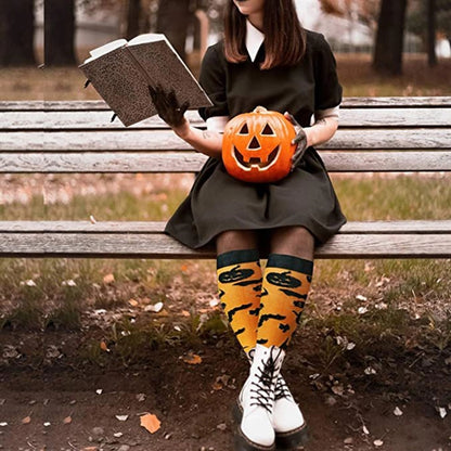 Halloween Over the Calf Socks