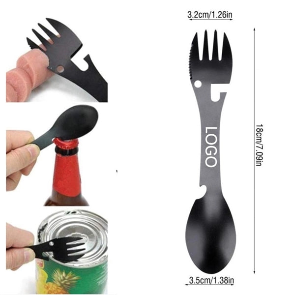 Multi-functional 5 In 1 One Spork Spoon