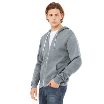 BELLA+CANVAS Unisex Sponge Fleece Full-Zip Hoodie 7 oz.