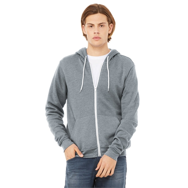 BELLA+CANVAS Unisex Sponge Fleece Full-Zip Hoodie 7 oz.