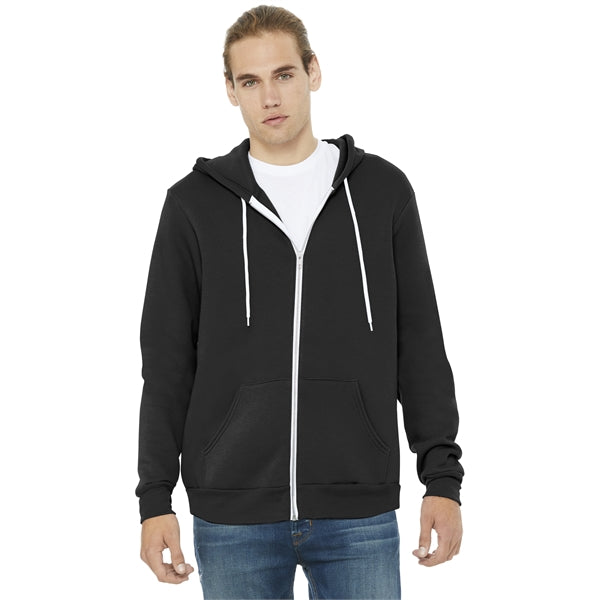 BELLA+CANVAS Unisex Sponge Fleece Full-Zip Hoodie 7 oz.
