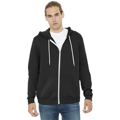 BELLA+CANVAS Unisex Sponge Fleece Full-Zip Hoodie 7 oz.