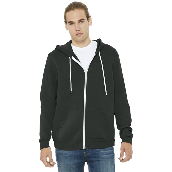 BELLA+CANVAS Unisex Sponge Fleece Full-Zip Hoodie 7 oz.