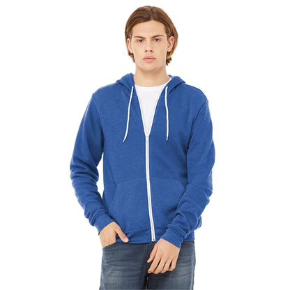 BELLA+CANVAS Unisex Sponge Fleece Full-Zip Hoodie 7 oz.