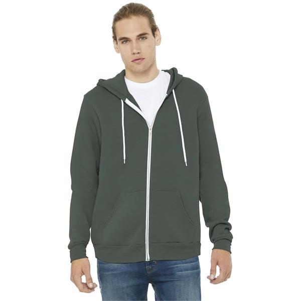 BELLA+CANVAS Unisex Sponge Fleece Full-Zip Hoodie 7 oz.