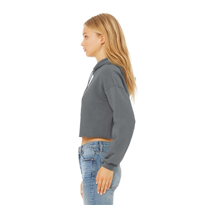 BELLA+CANVAS Women's Sponge Cropped Fleece Hoodies