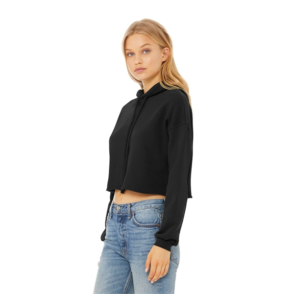 BELLA+CANVAS Women's Sponge Cropped Fleece Hoodies