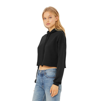 BELLA+CANVAS Women's Sponge Cropped Fleece Hoodies