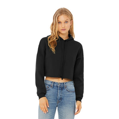 BELLA+CANVAS Women's Sponge Cropped Fleece Hoodies