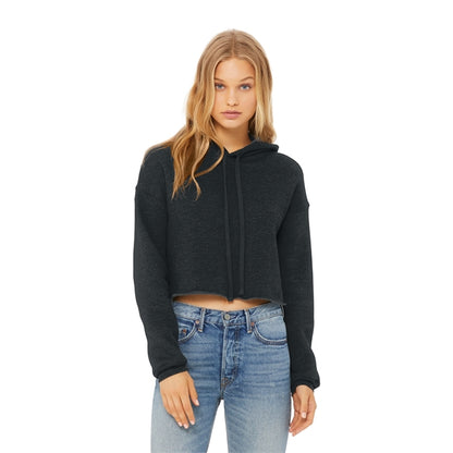 BELLA+CANVAS Women's Sponge Cropped Fleece Hoodies