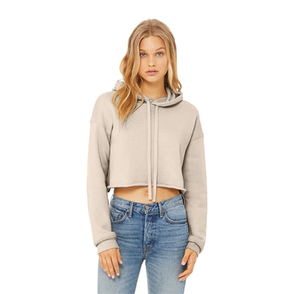 BELLA+CANVAS Women's Sponge Cropped Fleece Hoodies
