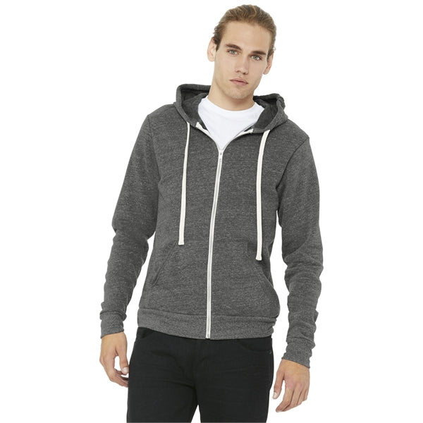 BELLA+CANVAS Unisex Triblend Sponge Fleece Full-Zip Hoodies