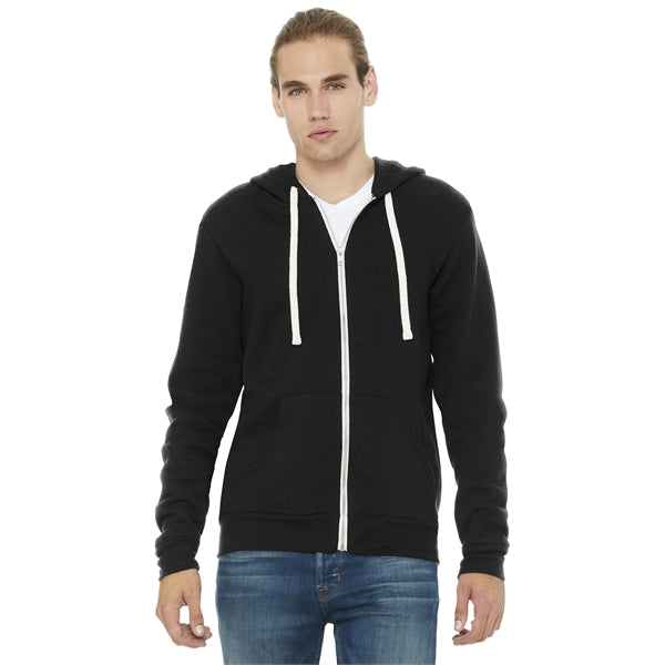 BELLA+CANVAS Unisex Triblend Sponge Fleece Full-Zip Hoodies