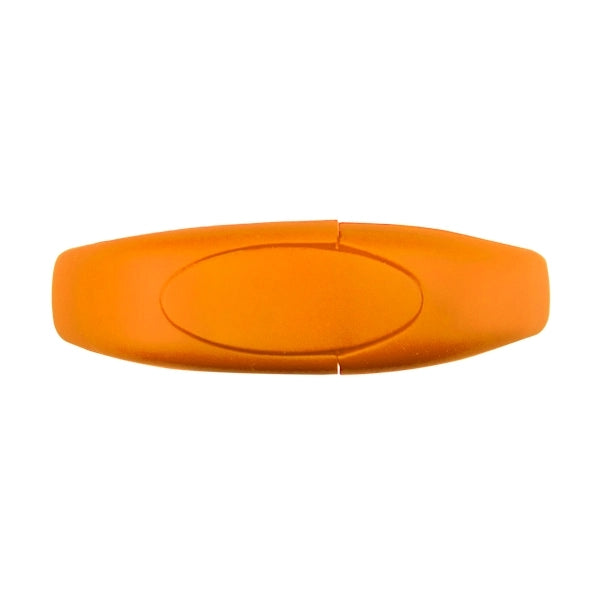 Oval Silicone Wristband USB Flash Drive 2.0