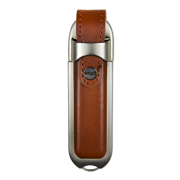 Leather Flip USB Flash Drive 2.0