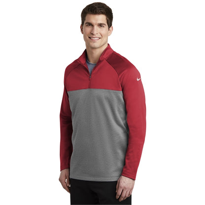 Nike Therma-FIT 1/2-Zip Fleece 7 oz. w/ Screen Print Jacket