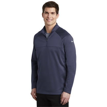 Nike Therma-FIT 1/2-Zip Fleece 7 oz. w/ Screen Print Jacket