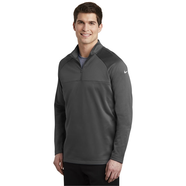 Nike Therma-FIT 1/2-Zip Fleece 7 oz. w/ Screen Print Jacket