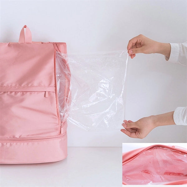 Gym Backpack With Shoe Compartment