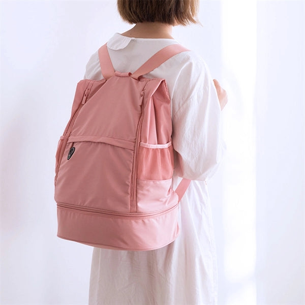 Gym Backpack With Shoe Compartment