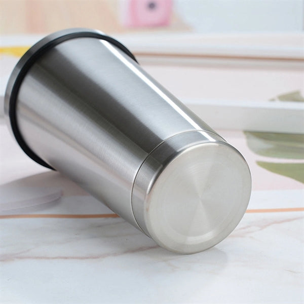Stainless Steel Tumbler with Lid and Straw 17.5 OZ