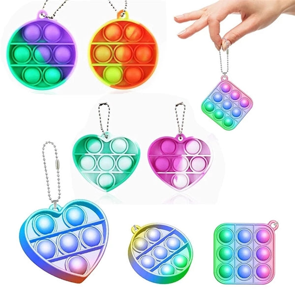 Push Bubble Pops Fidget Sensory Antistress Kids Toy