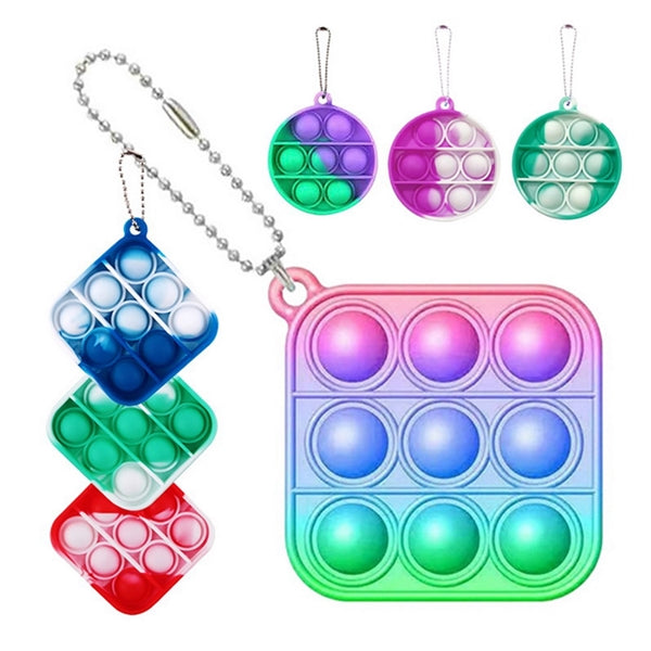 Push Bubble Pops Fidget Sensory Antistress Kids Toy