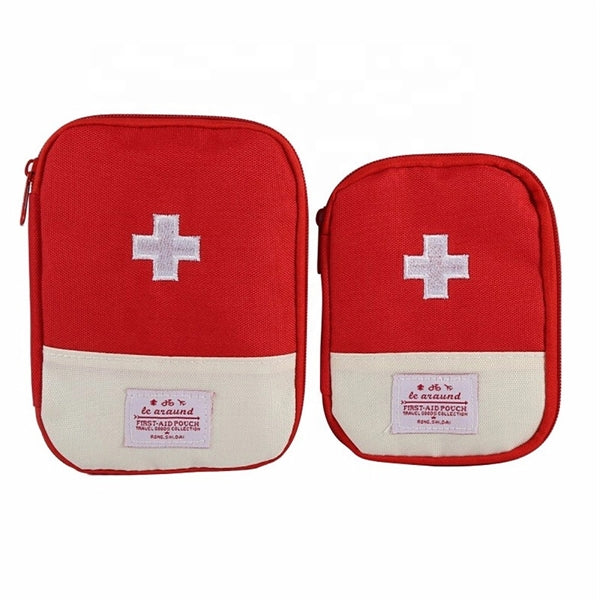 Empty First Aid Bag Medicine Pouch