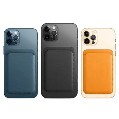 Leather Magnetic Cell Phone Wallet