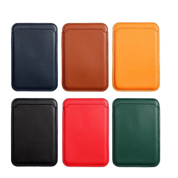 Leather Magnetic Cell Phone Wallet
