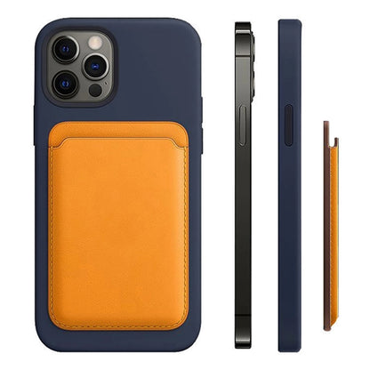 Leather Magnetic Cell Phone Wallet