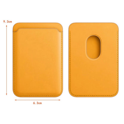 Leather Magnetic Cell Phone Wallet