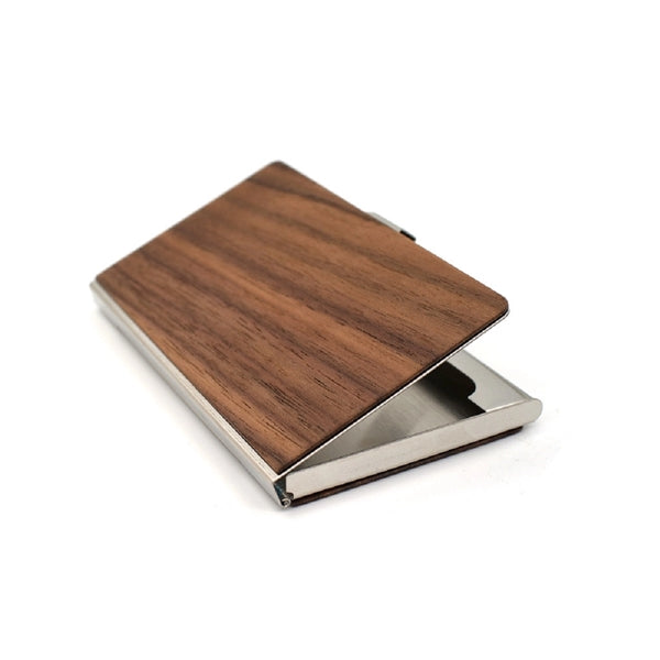 Customized Wooden Bussiness Card Holder