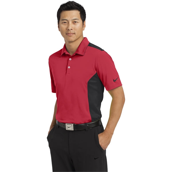 Nike Dri-FIT Engineered Mesh Polo w/ Screen Print 6.3 oz.