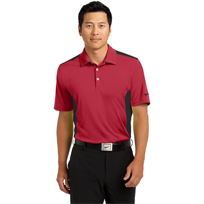 Nike Dri-FIT Engineered Mesh Polo w/ Screen Print 6.3 oz.