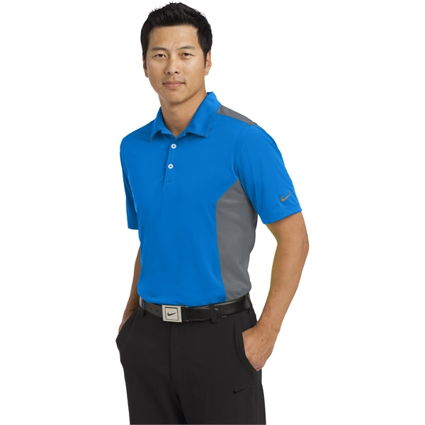 Nike Dri-FIT Engineered Mesh Polo w/ Screen Print 6.3 oz.