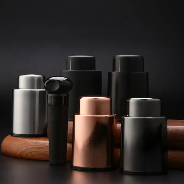 Stainless Steel Vacuum Wine Stoppers