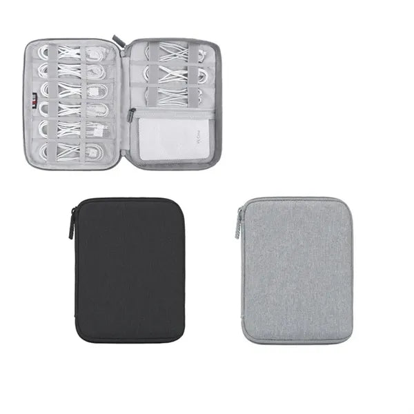 Double Layer Electronic Accessories Organizer
