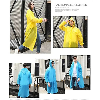 Men and Women Eva Raincoats, Non-Disposable Multifunctional
