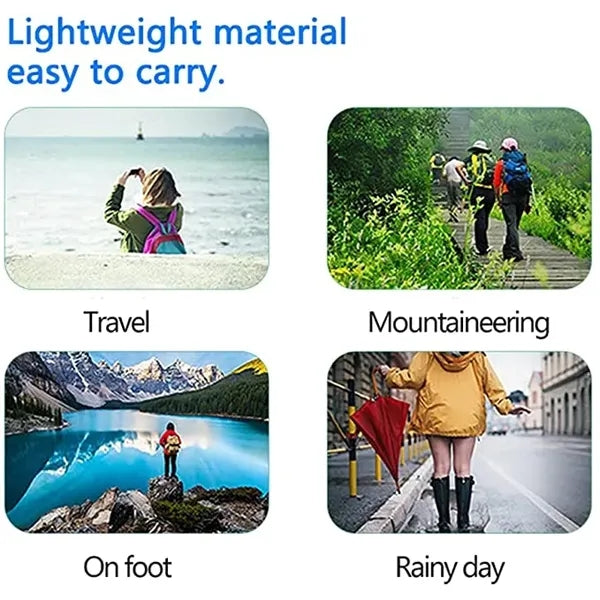 Men and Women Eva Raincoats, Non-Disposable Multifunctional