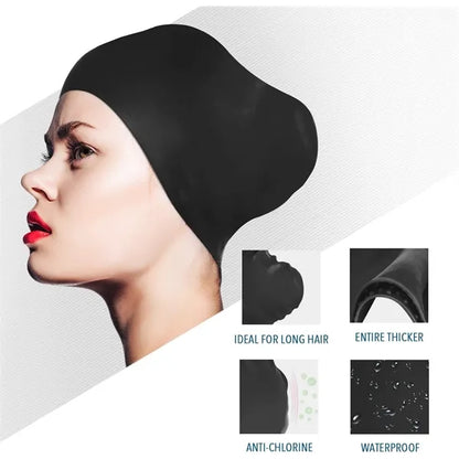 Latex Silicone Swim Cap