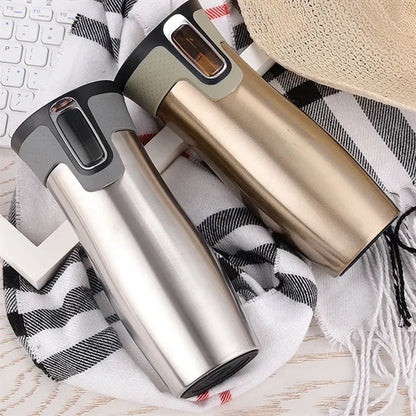 16 Oz Stainless Steel Travel Mug