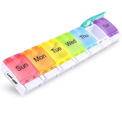 Travel 7 Day Pill Box Case