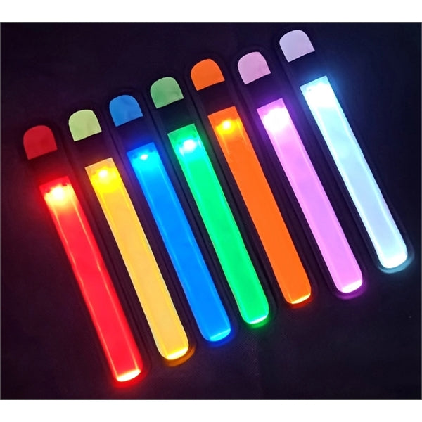 LED Glow Slap Bracelet