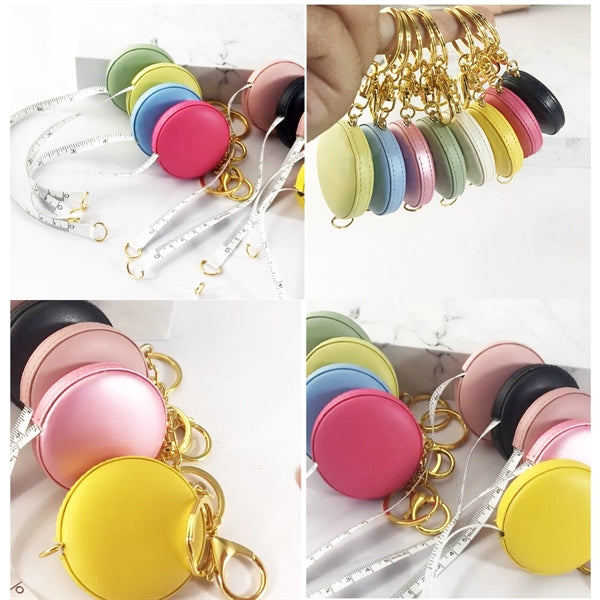 Macaron Tape Measure  Keychain