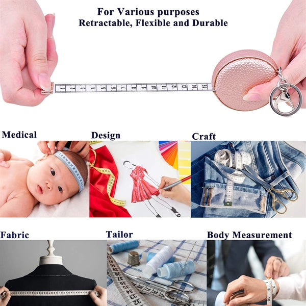 Macaron Tape Measure  Keychain